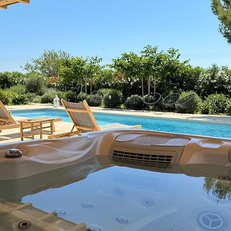 White Pearl Villa Naxos With Private Swimming Pool Naxos City Exterior foto