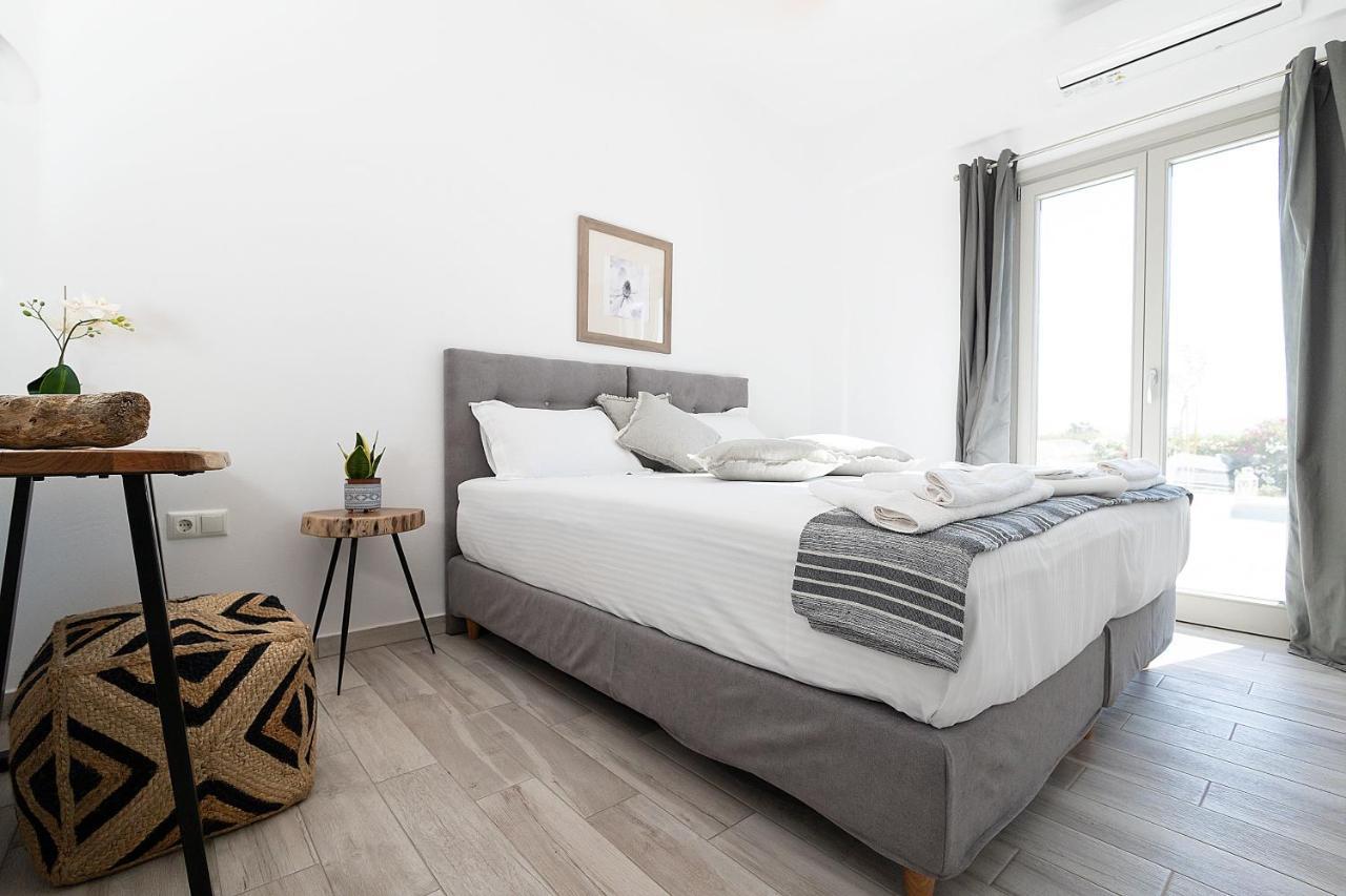 White Pearl Villa Naxos With Private Swimming Pool Naxos City Exterior foto