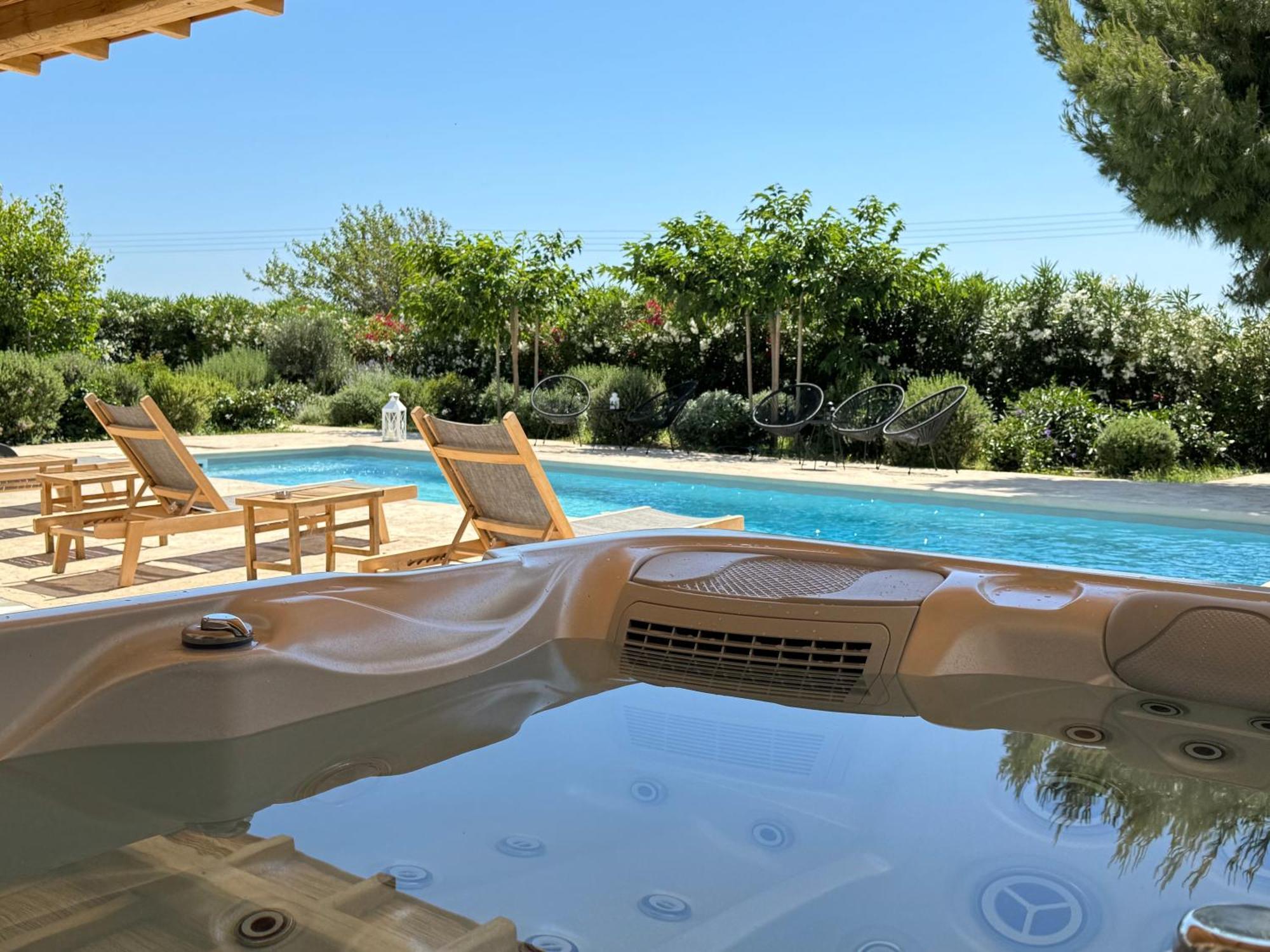 White Pearl Villa Naxos With Private Swimming Pool Naxos City Exterior foto